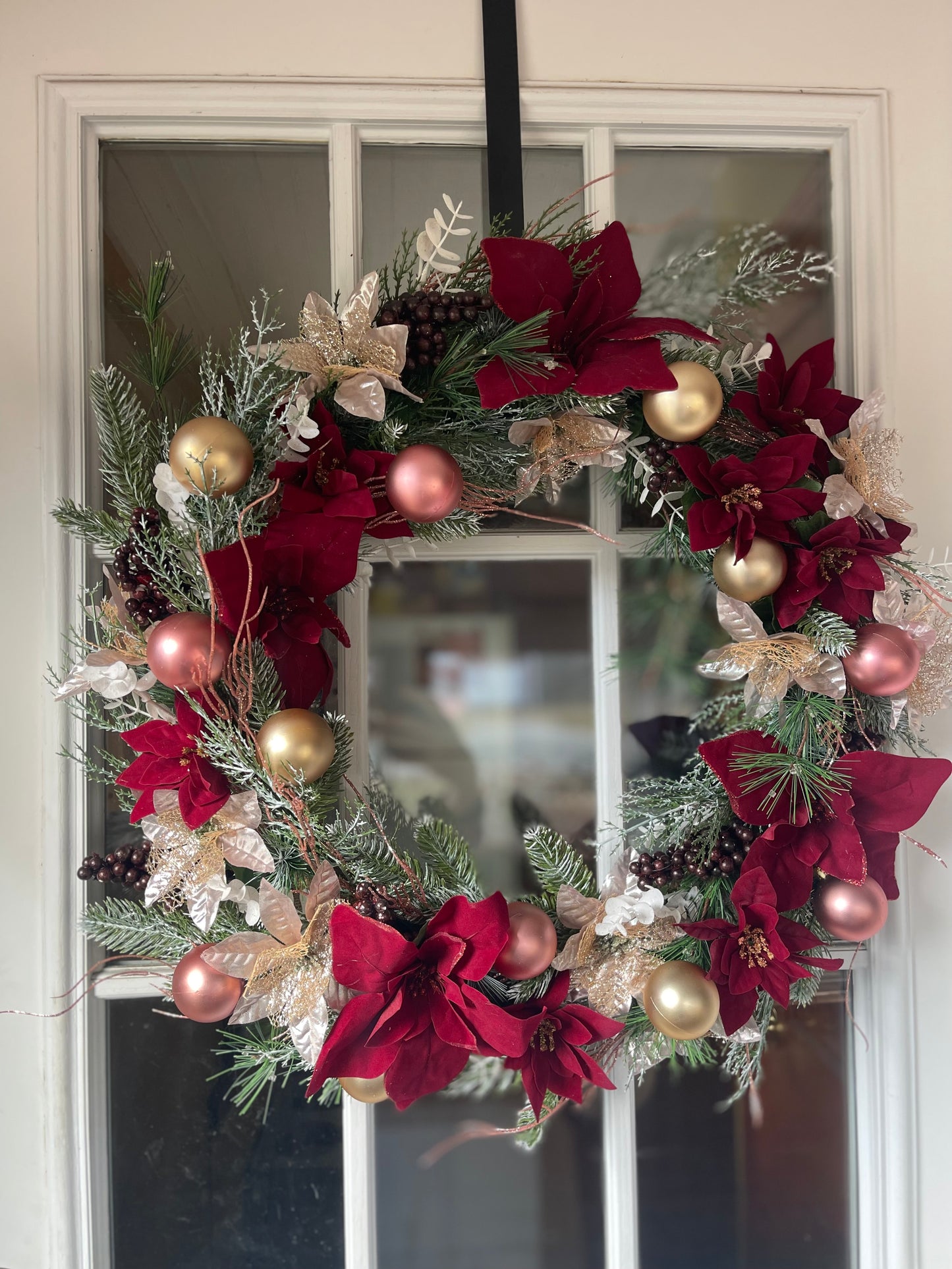 Holiday Rose Gold Glow Decor