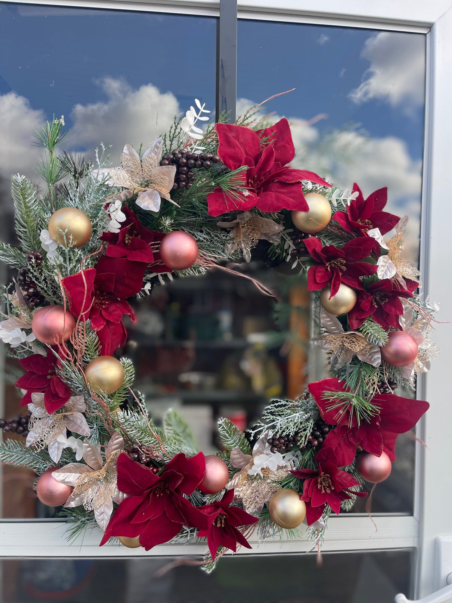 Holiday Rose Gold Glow Decor